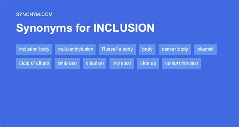 inclusion antonyms|other word for inclusion.